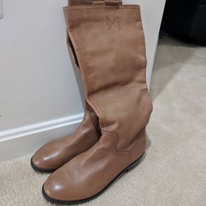 Brown Leather Boots